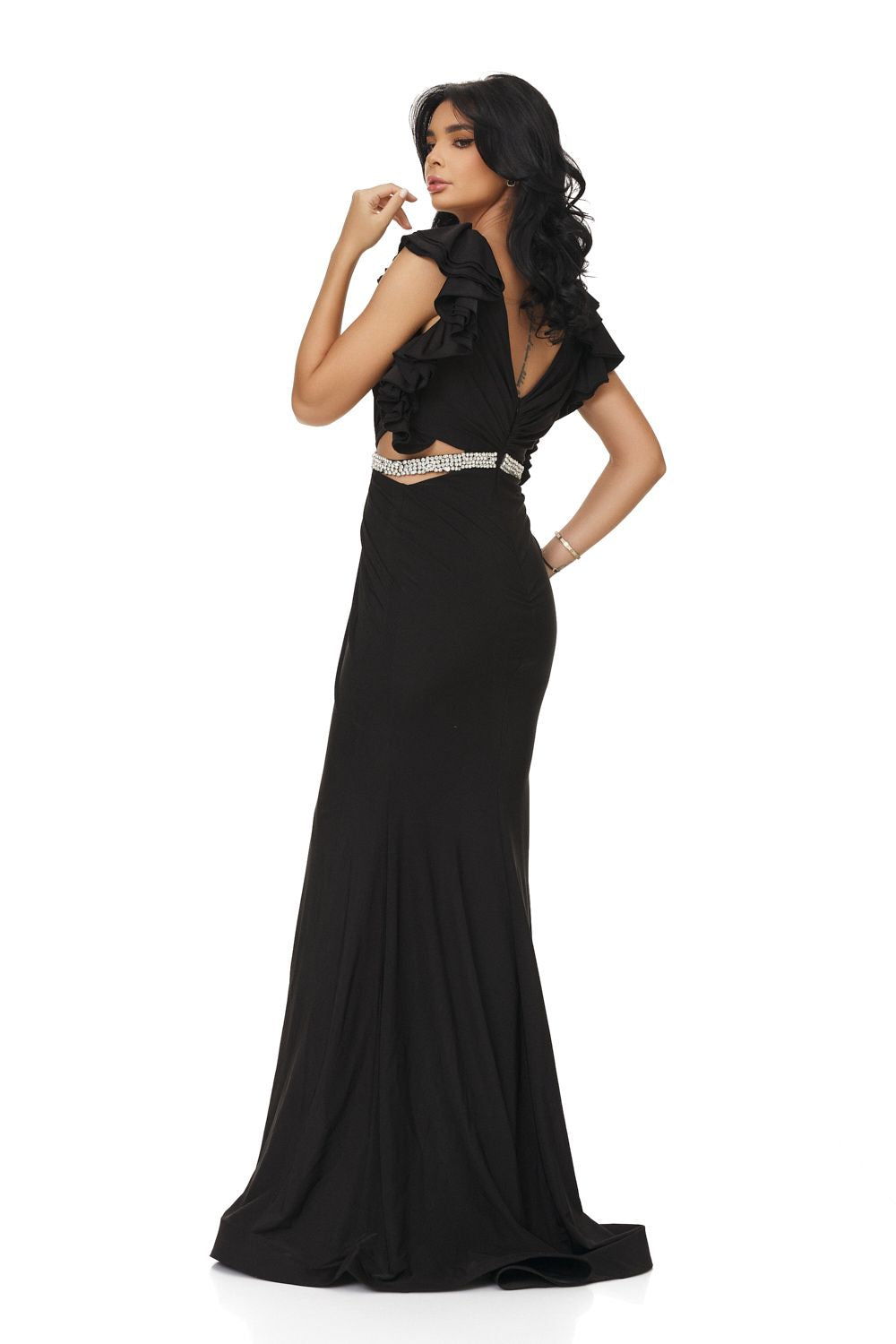 Long black dress for women Helisay Bogas