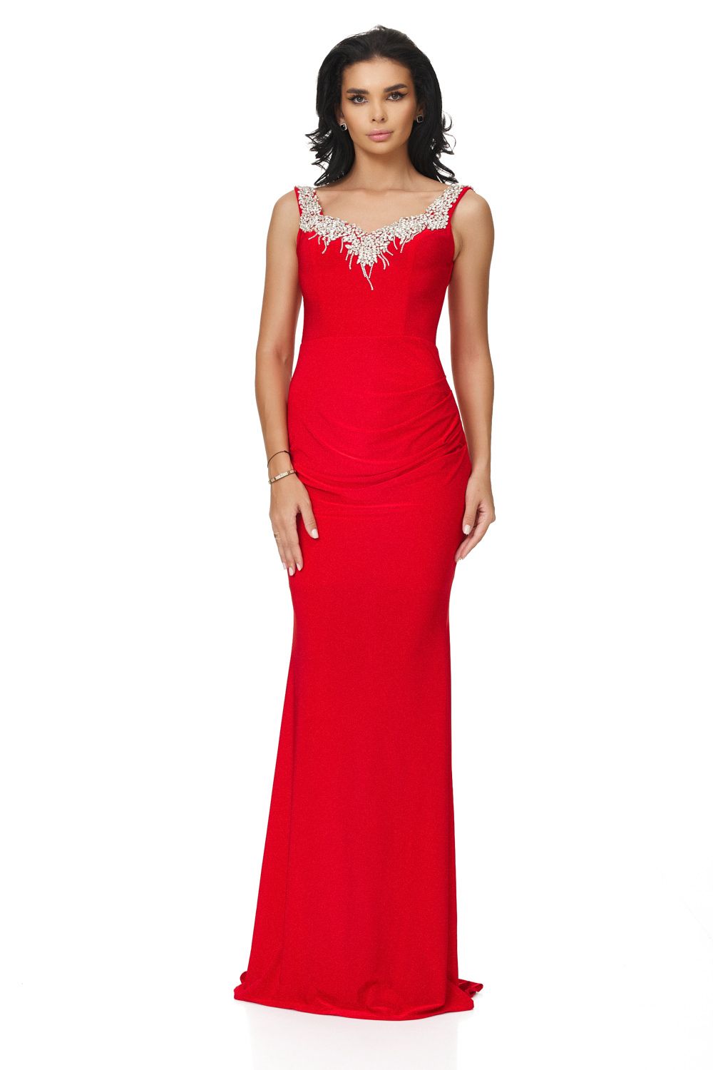 Long red dress for women Lalesy Bogas