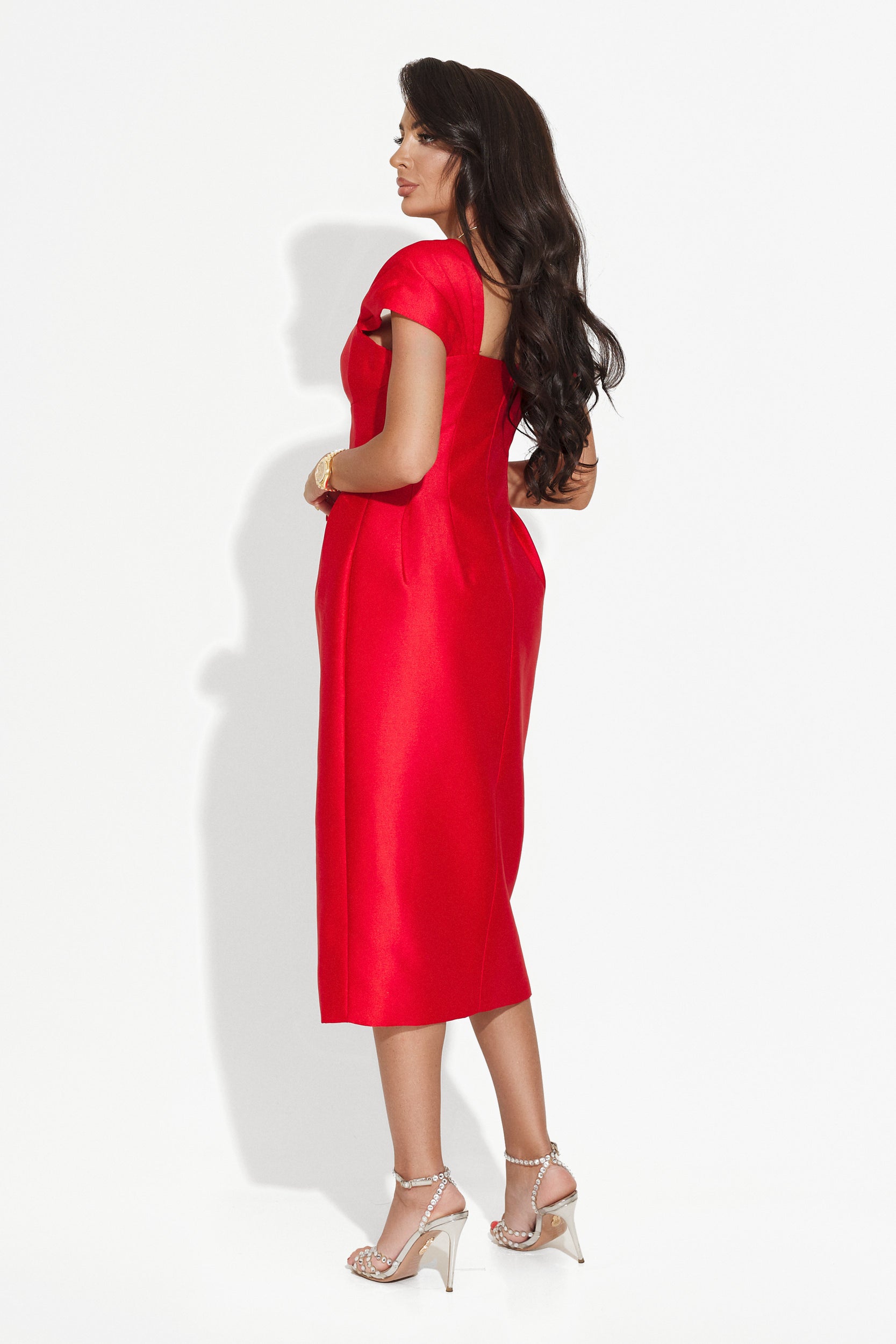 Long red dress for women Letona Bogas