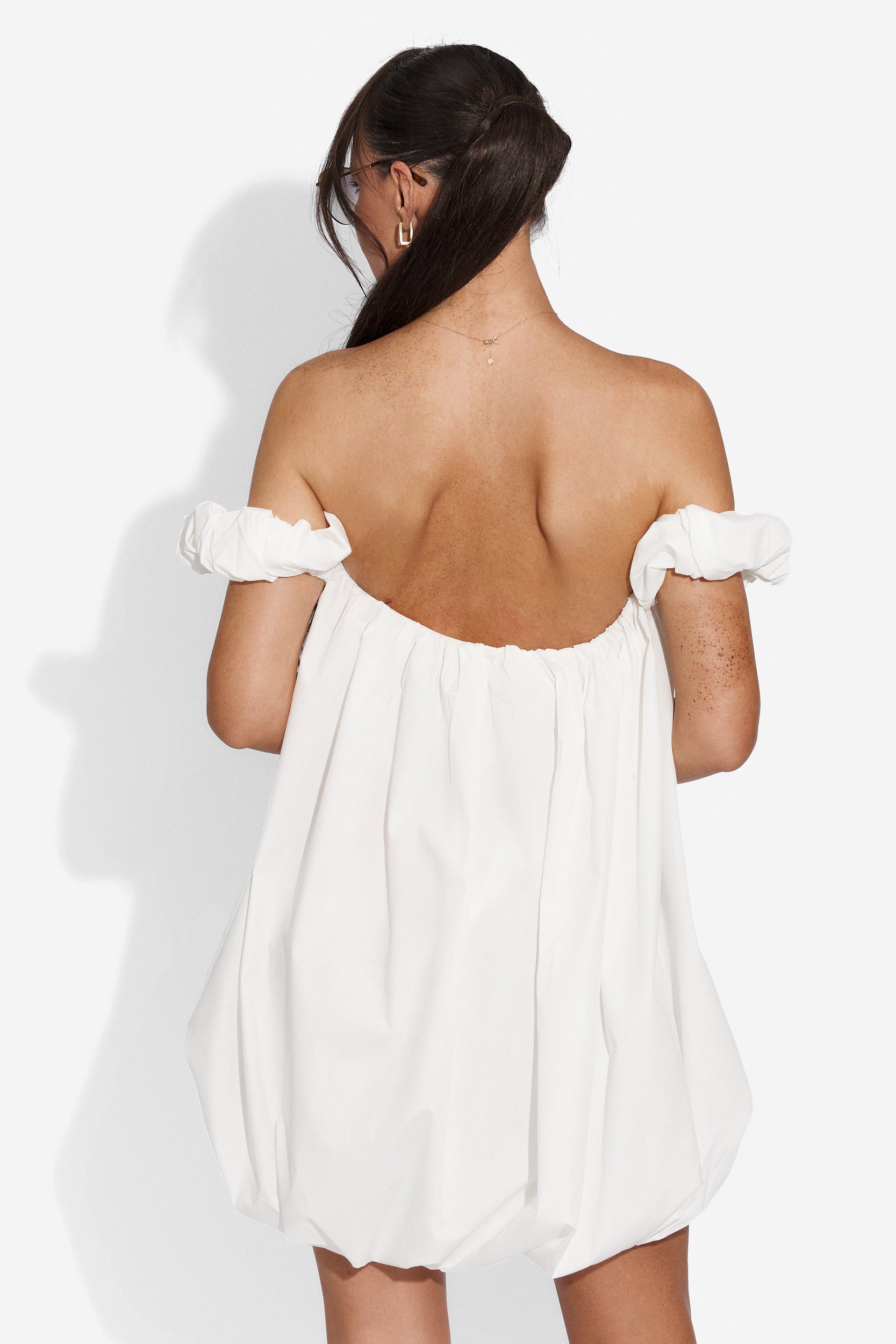Searcy Bogas short white dress for women