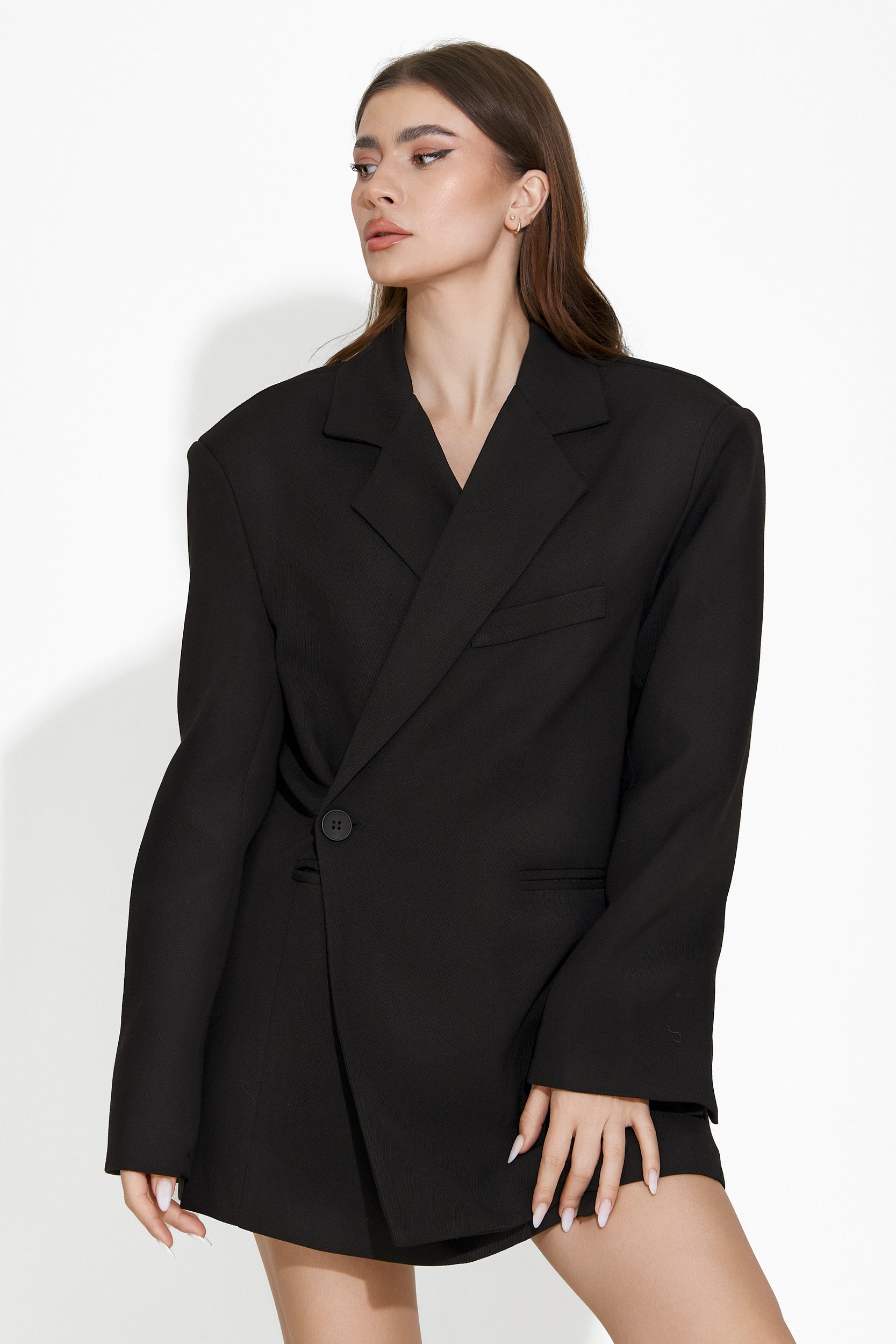 Veste femme élégante noire Hazey Bogas