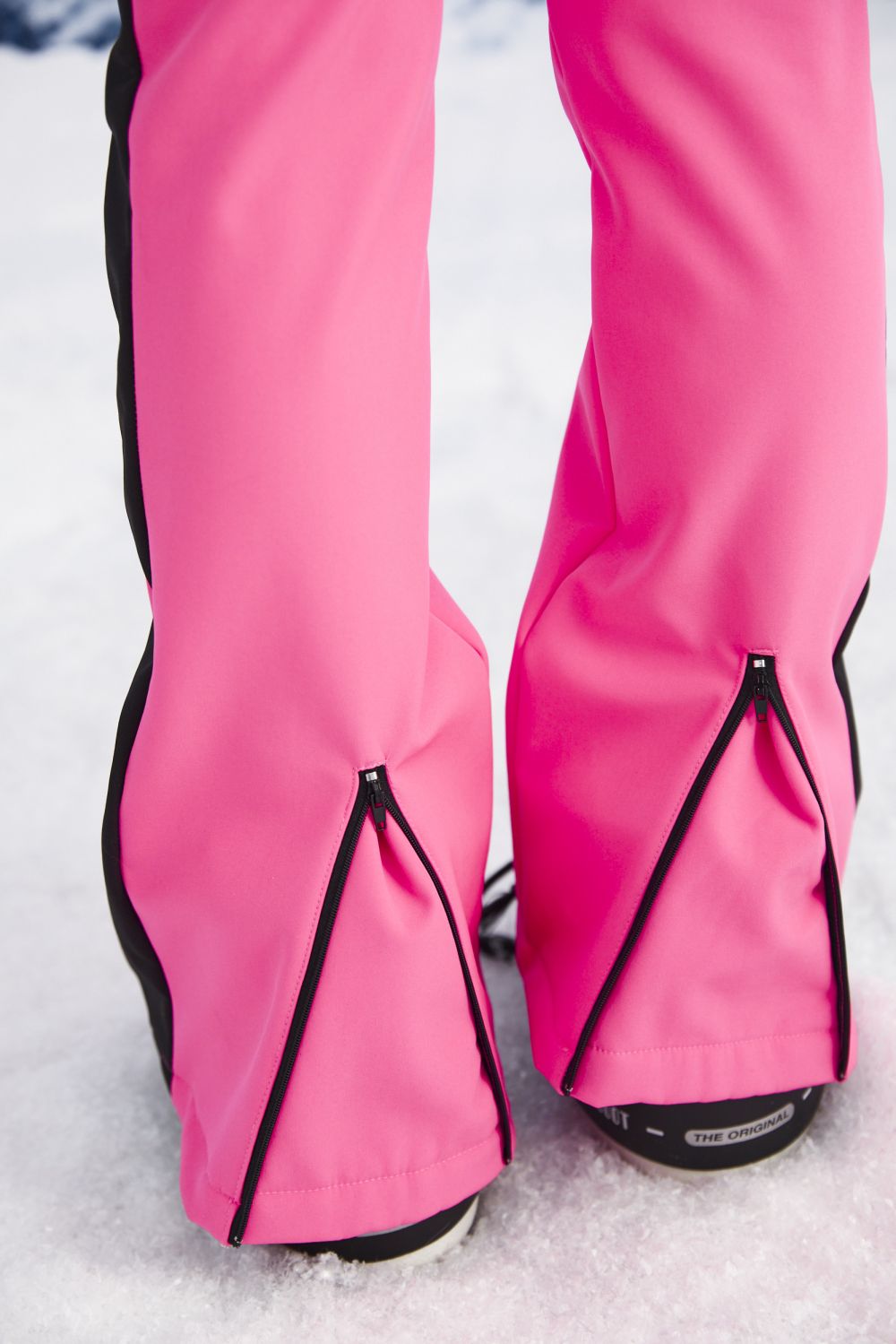 Neon pink casual ski jumpsuit Nalor Bogas