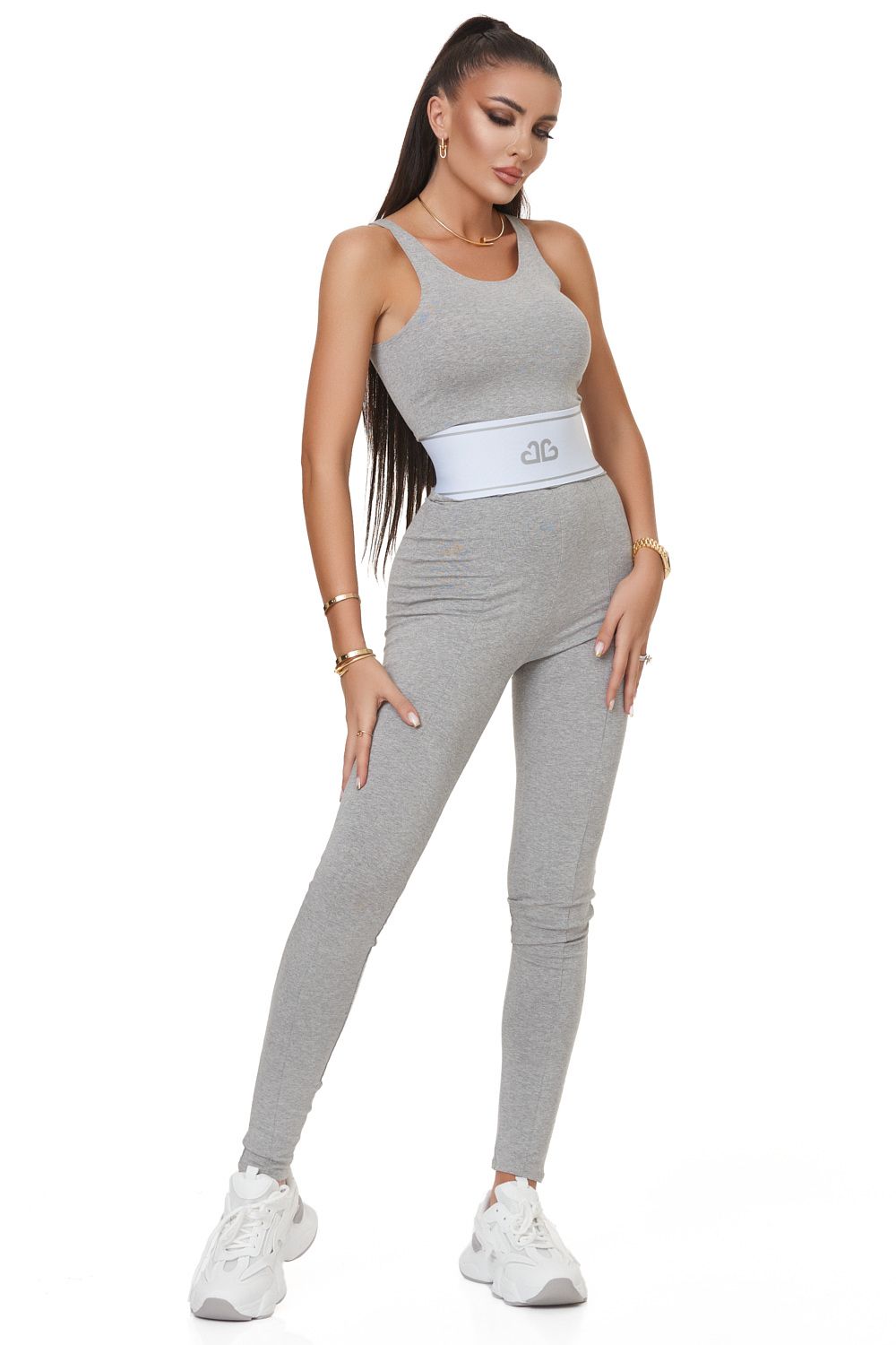 Nealy Bogas grey casual lady overalls