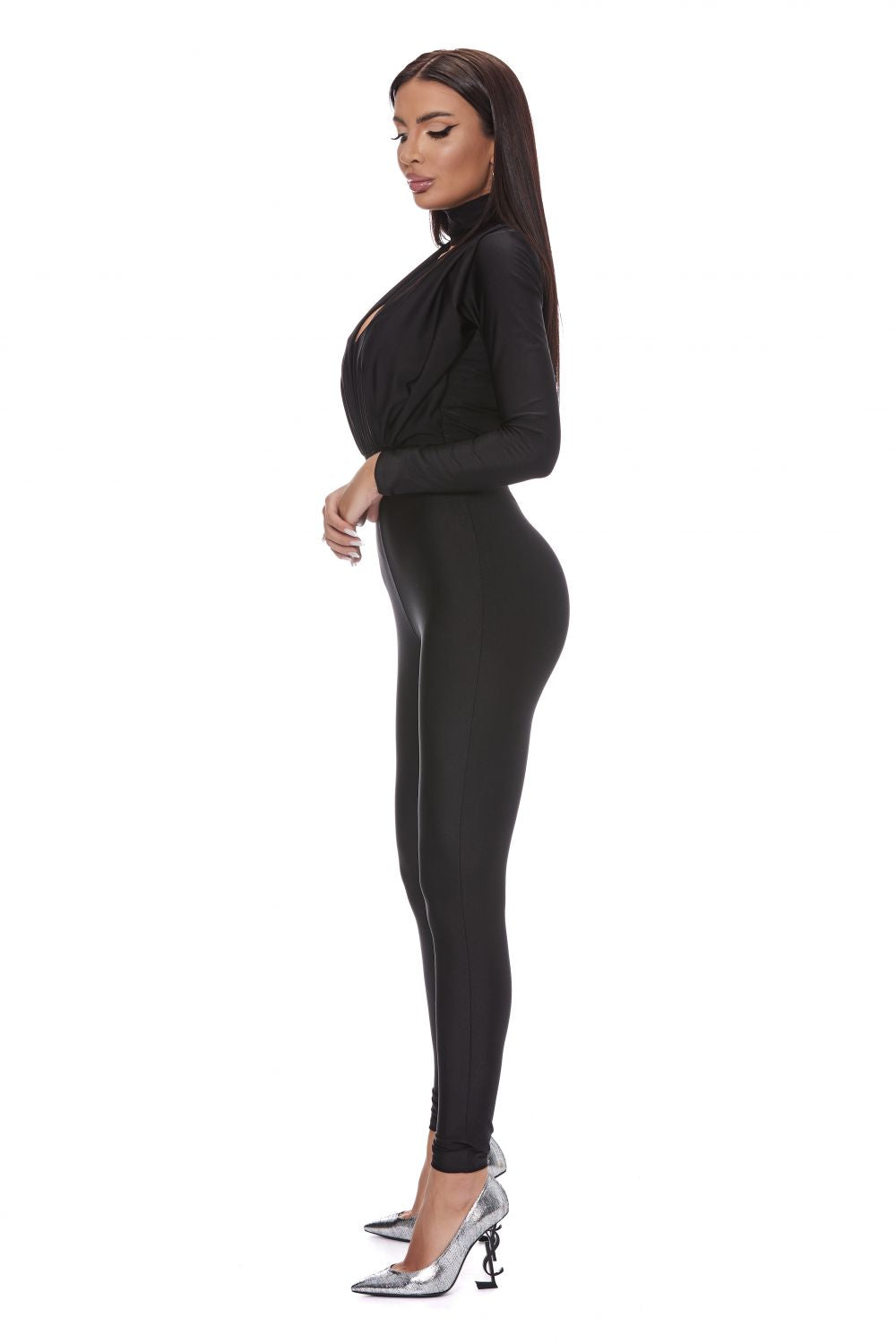 Elegant black jumpsuit for women Taddeo Bogas