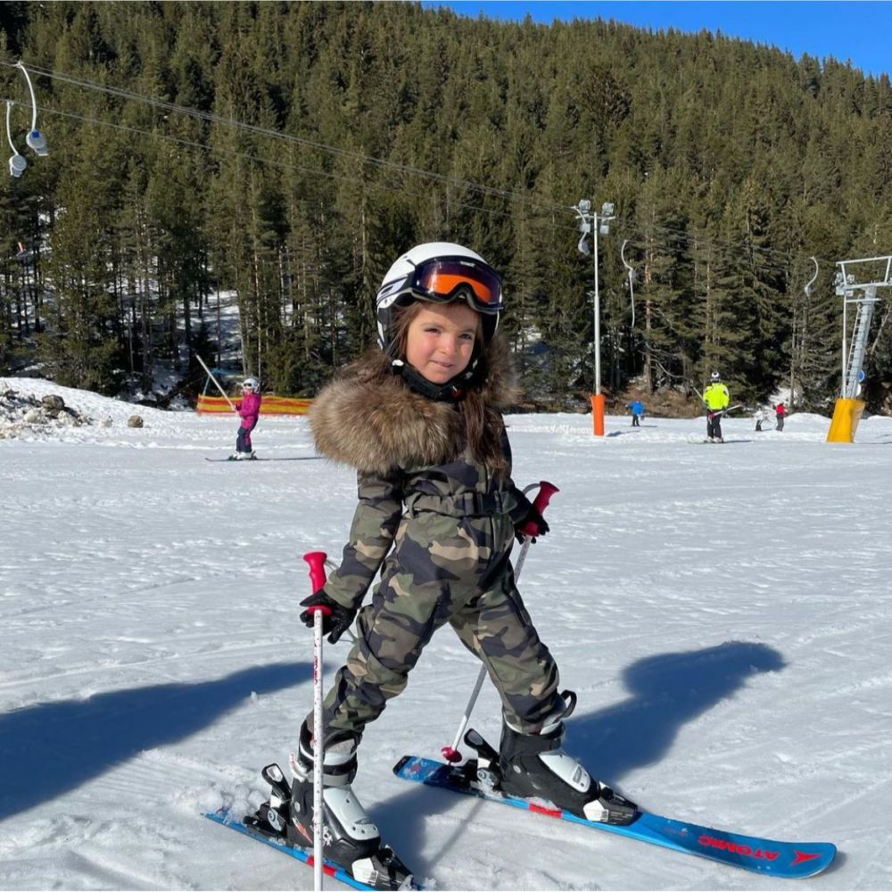 Bogas Pommy Kids Ski Jumpsuit khaki