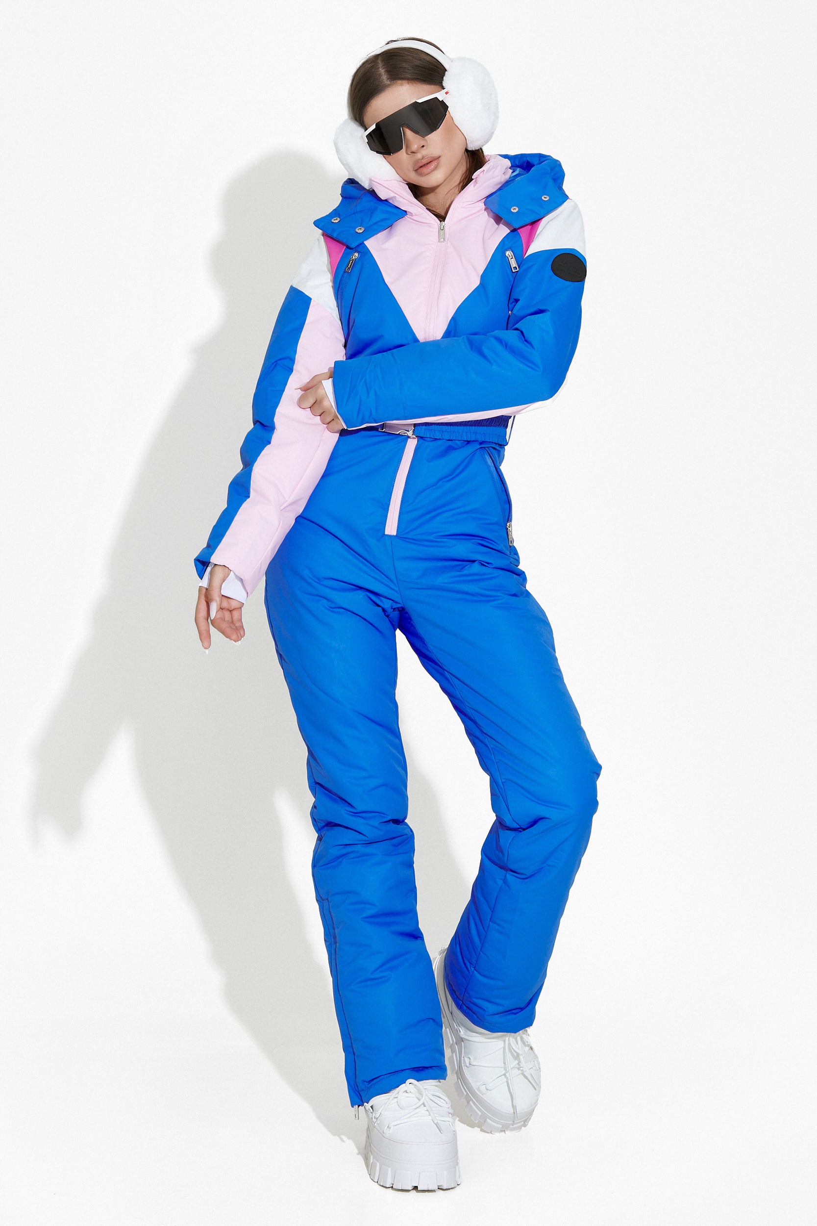 Casual blue ski overall Snowy Bogas