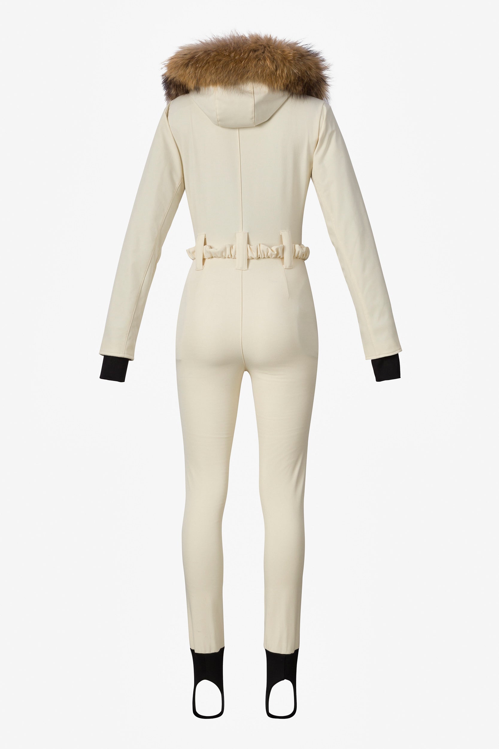 Cream casual ski jumpsuit Sydona Bogas