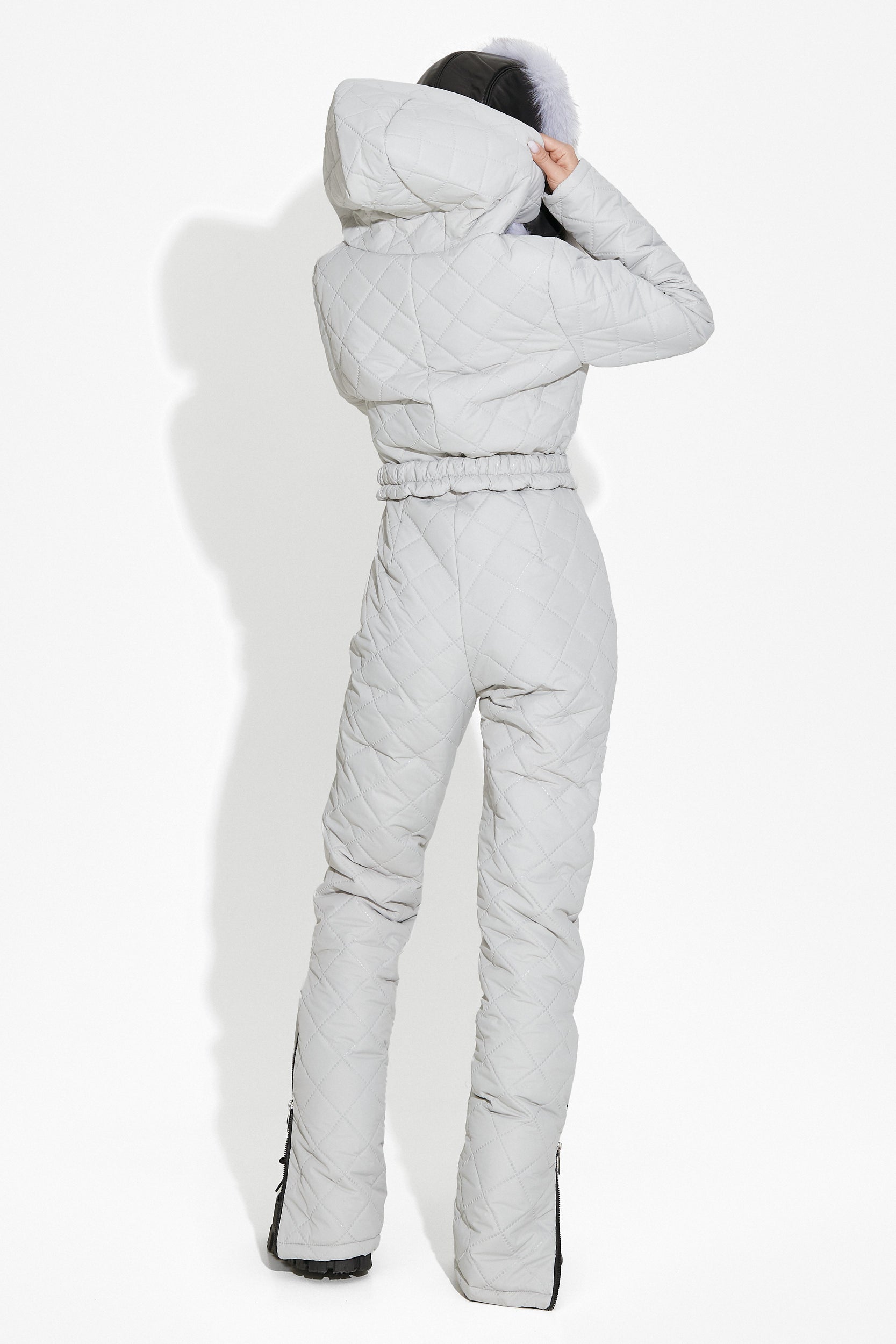 Gray casual ski overalls Yvels Bogas