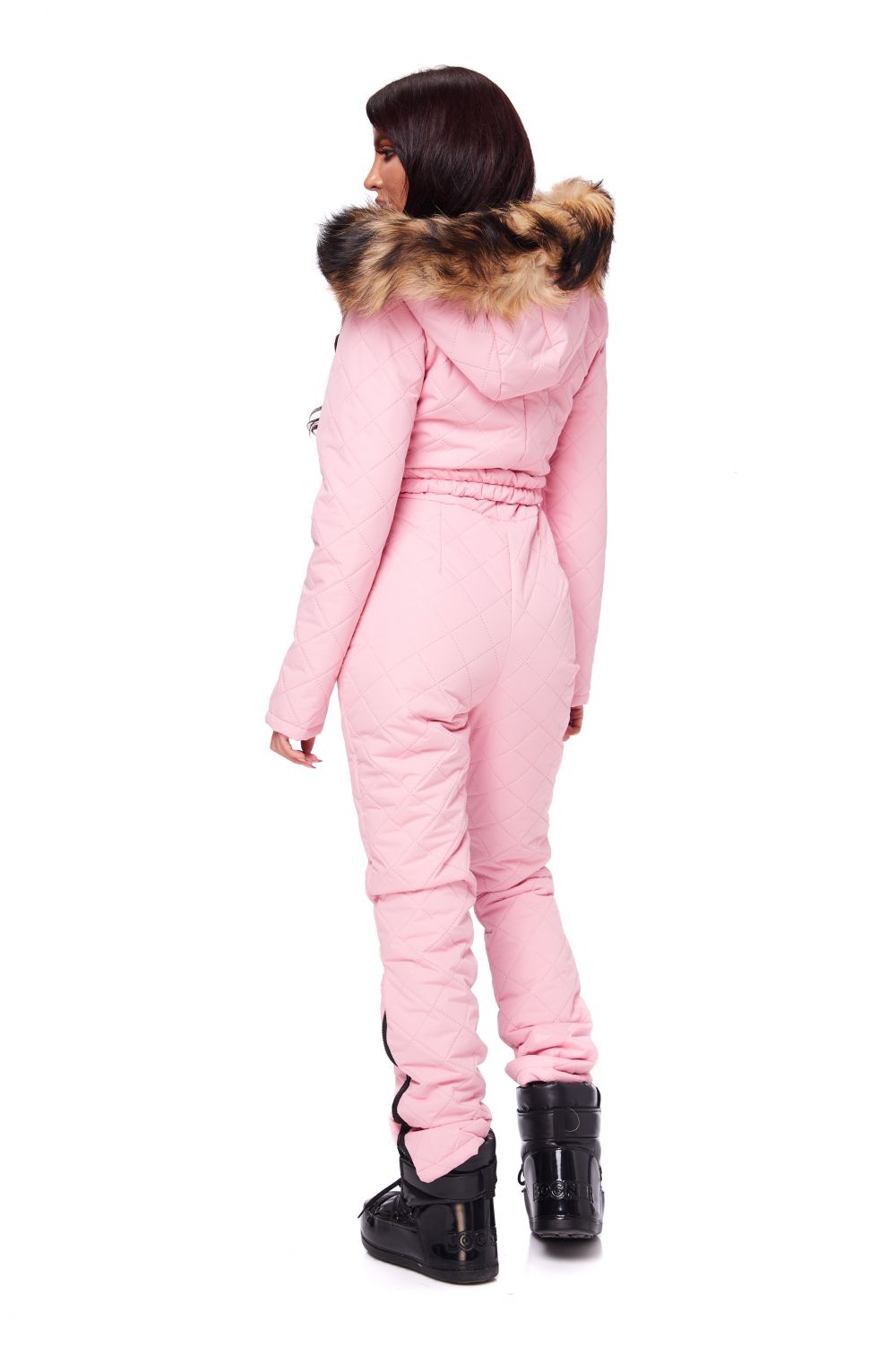 Levy Bogas casual pink ski jumpsuit