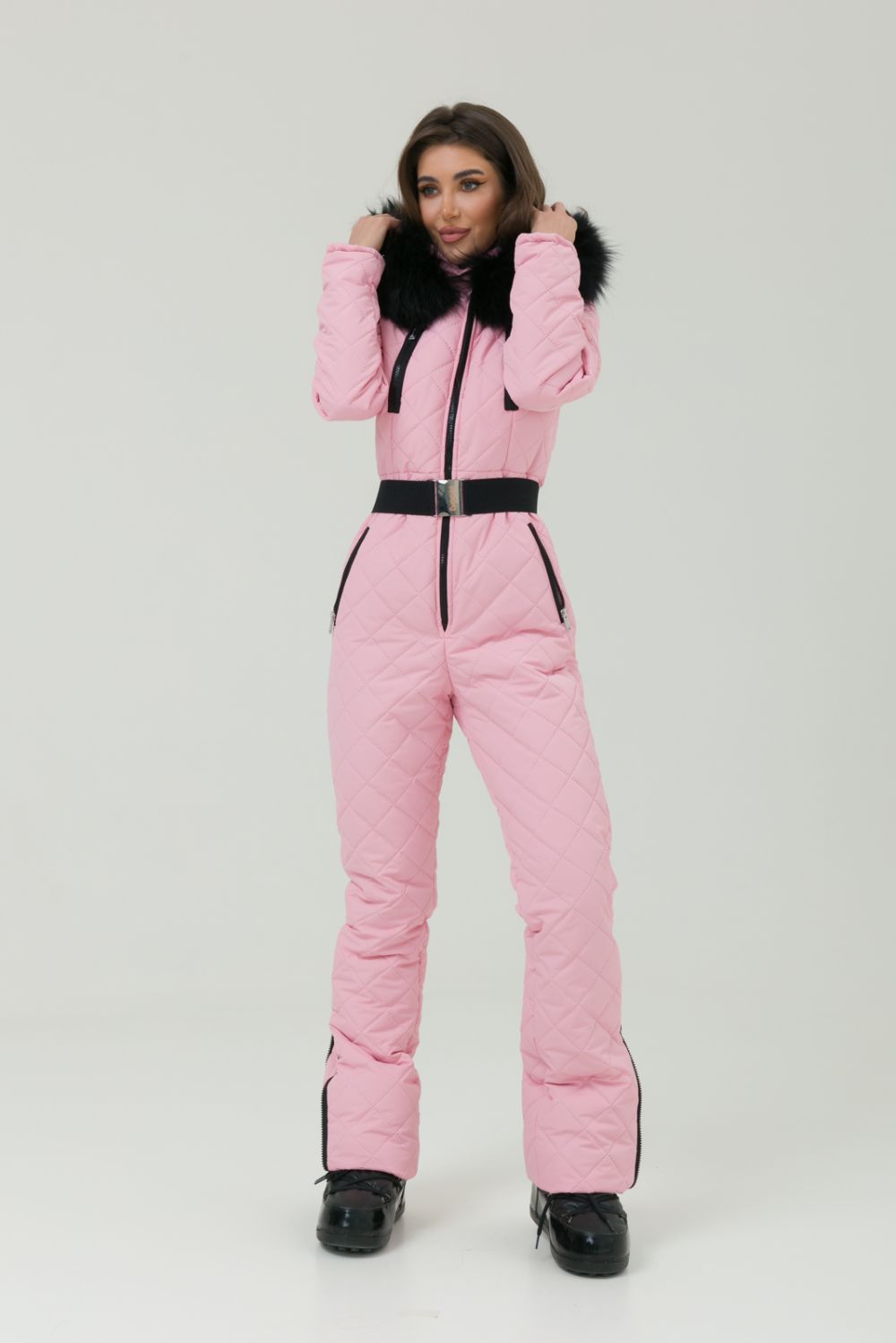 Pink casual ski jumpsuit Mohsen Bogas