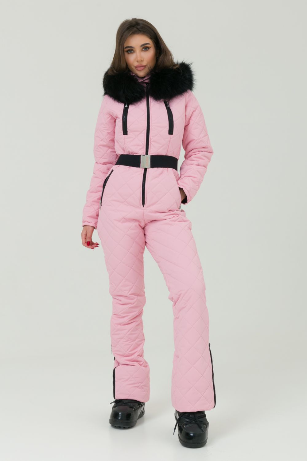 Pink casual ski jumpsuit Mohsen Bogas