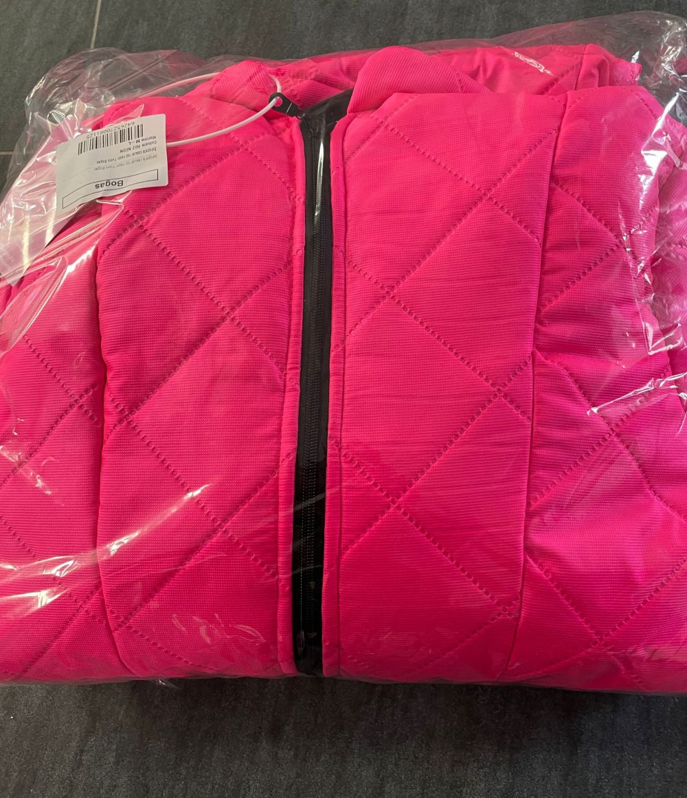 Neon pink casual ski jumpsuit Levy Bogas