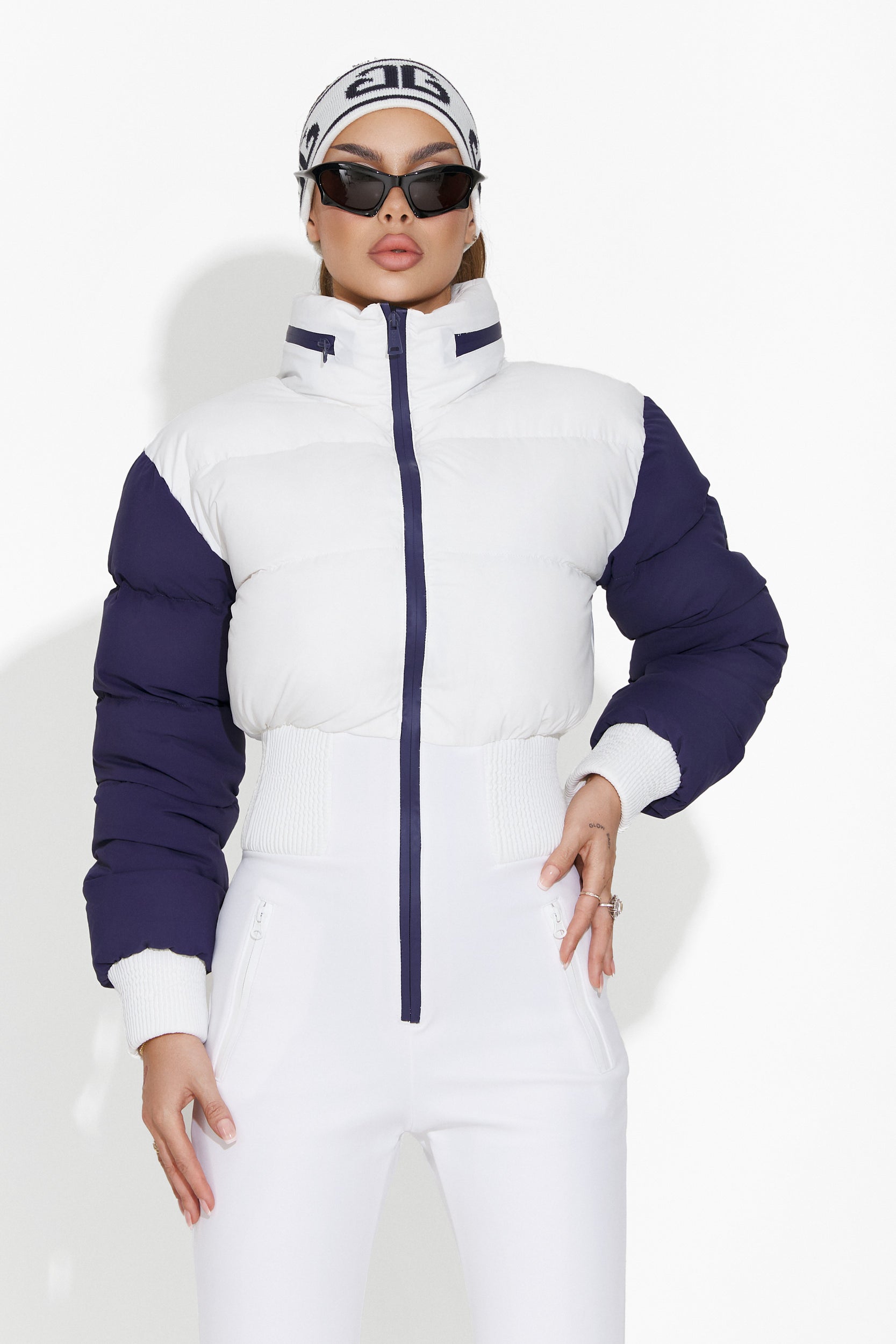 Damen Skioverall weiß Bobye Bogas