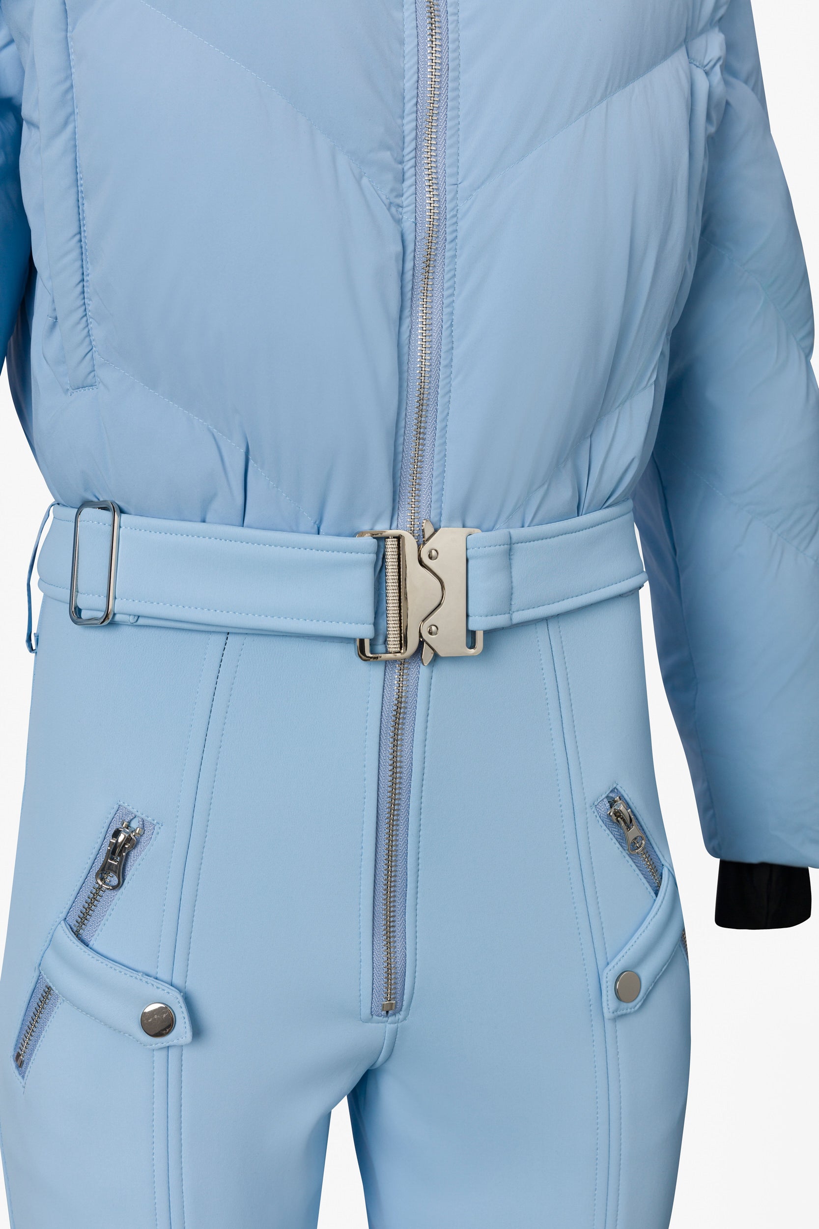 Women's blue ski jumpsuit Vibranty Bogas