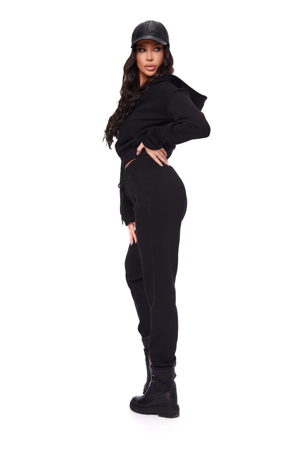 Black casual women's training suit Beretta Bogas