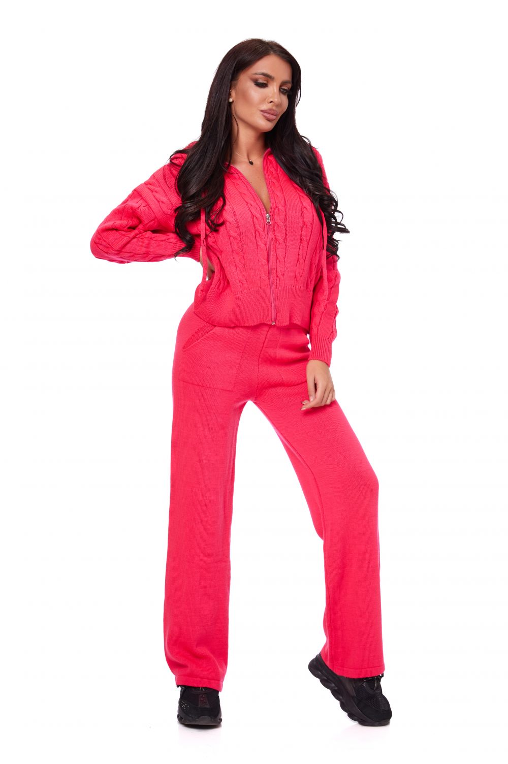 Women's casual pink Pesce Bogas training suit