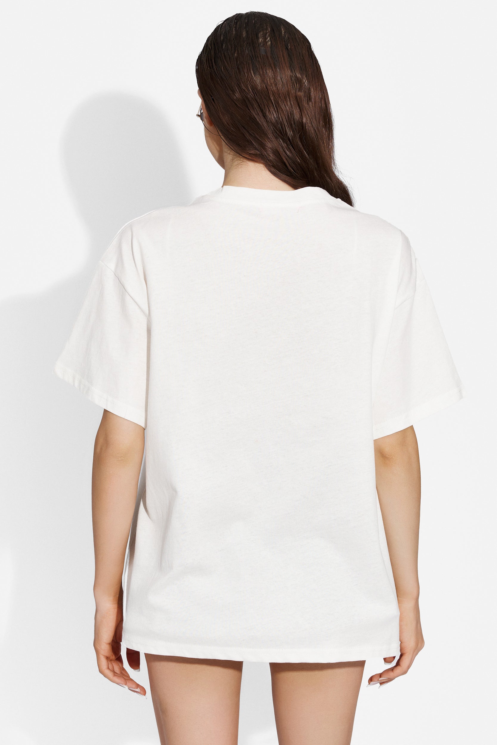 Noutany Bogas casual white ladies t-shirt
