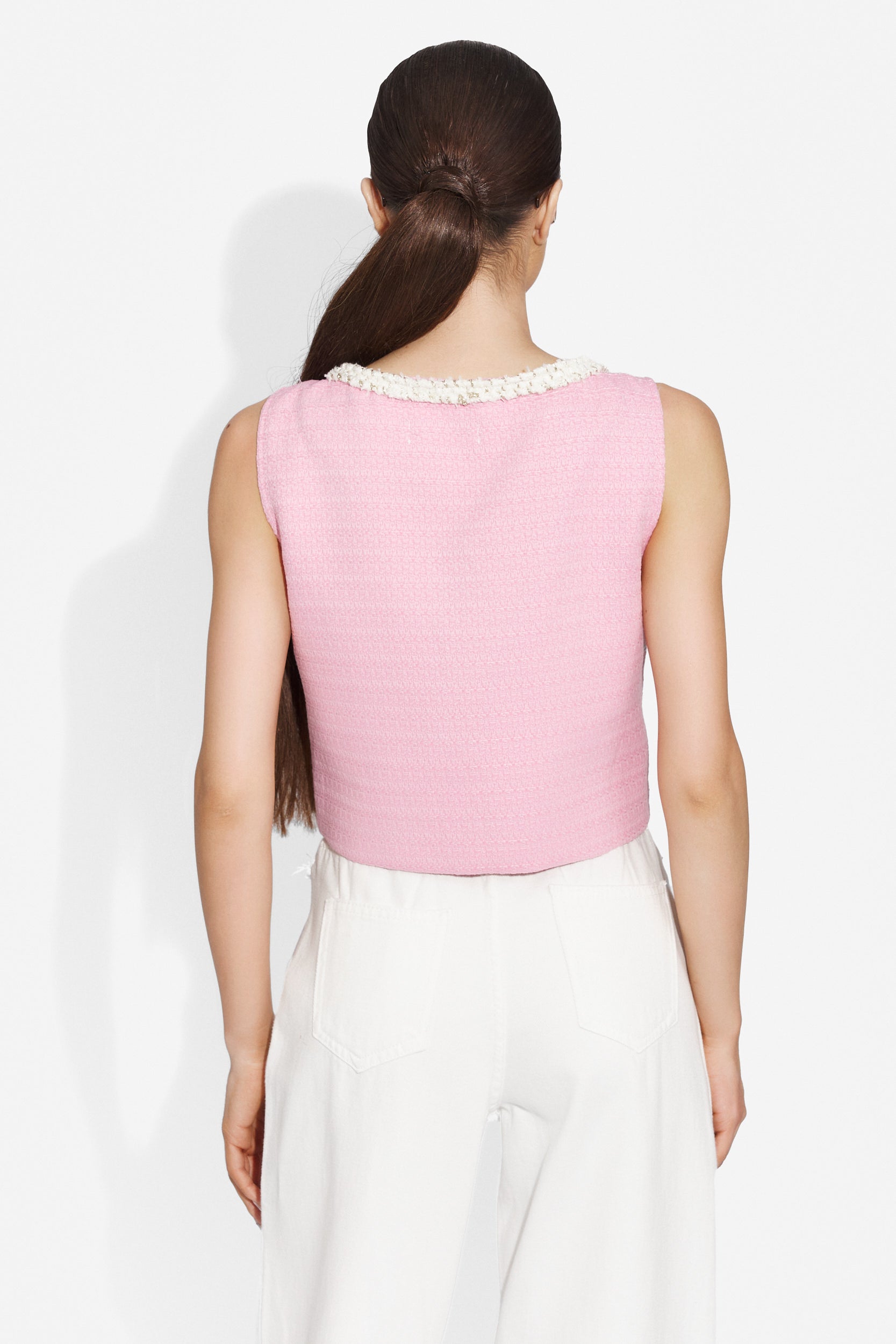 Ladies' elegant pink vest Internisa Bogas