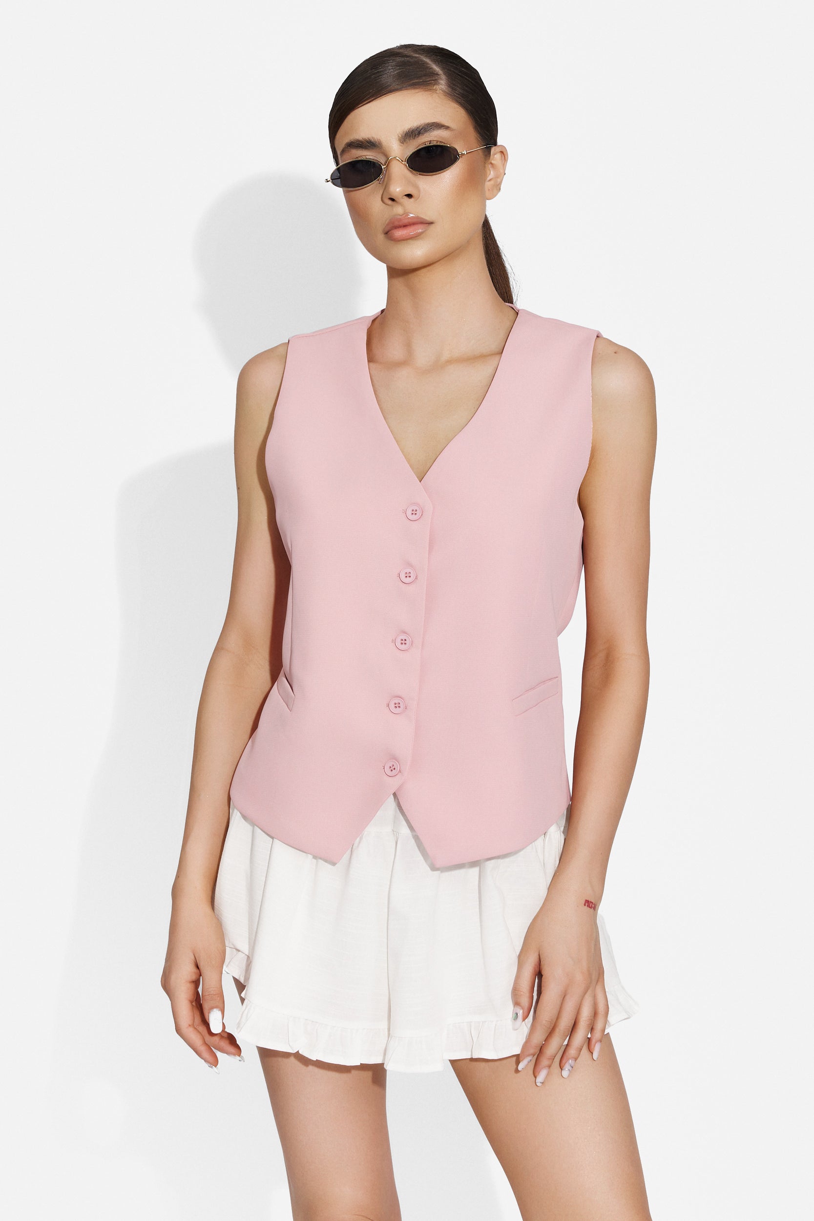 Versila Bogas pink lady's vest